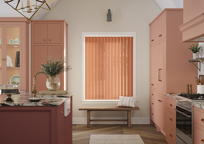 Roma, Orange Tiger - Vertical Blind - Image 3